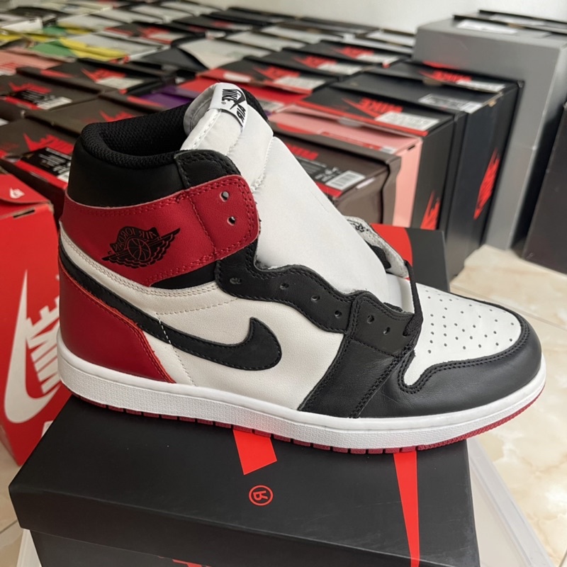 giày Air Jordan 1 High black toe | JD 1 Bản cao cấp