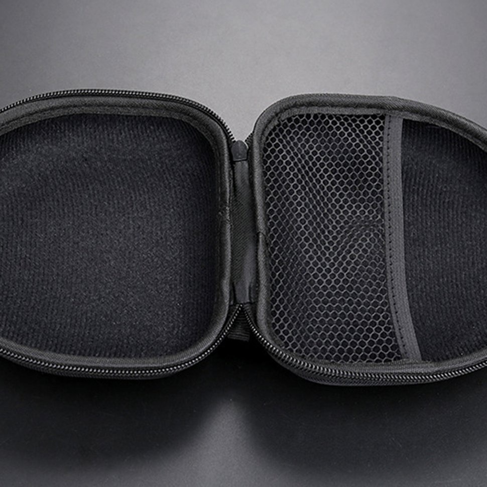 【SUN】Portable Smoothy Anti-Knock Headphone Storage Case Bag Carrying Storage Case