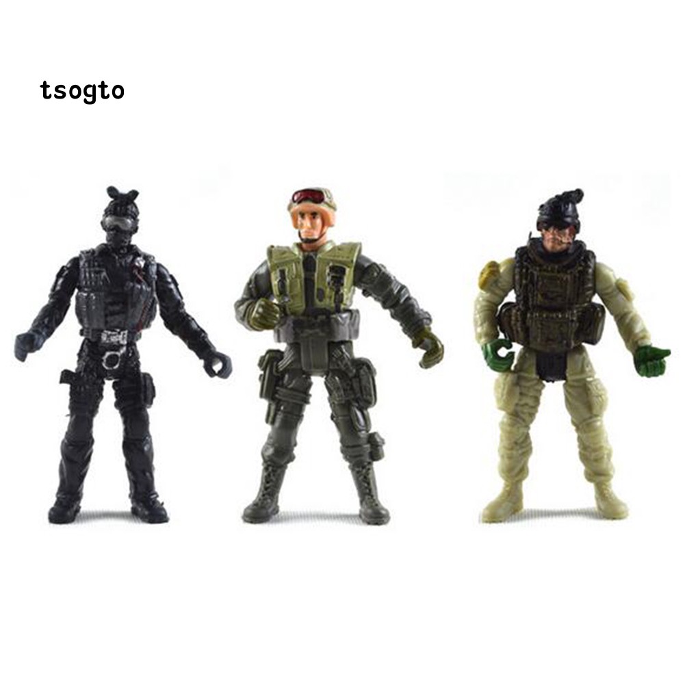 Set 6 Đồ Chơi Mô Hình Lính Quân Đội Cho Bé