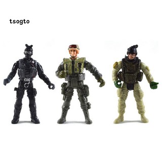 Set 6 Đồ Chơi Mô Hình Lính Quân Đội Cho Bé