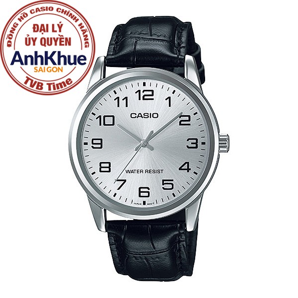 Đồng hồ nam dây da Casio chính hãng Anh Khuê MTP-V001L-7BUDF (38mm)