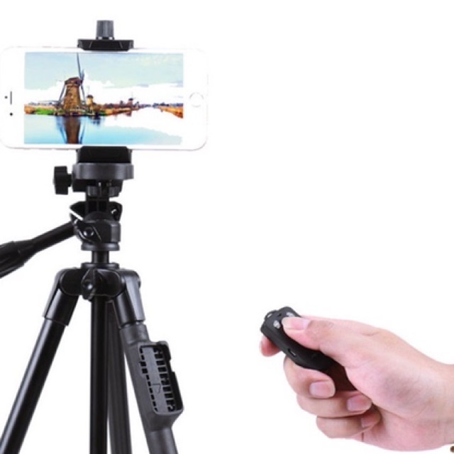 FREESHIPĐiều Khiển Remote Bluetooth Chụp Hình Cho Điện Thoại Thông Minh