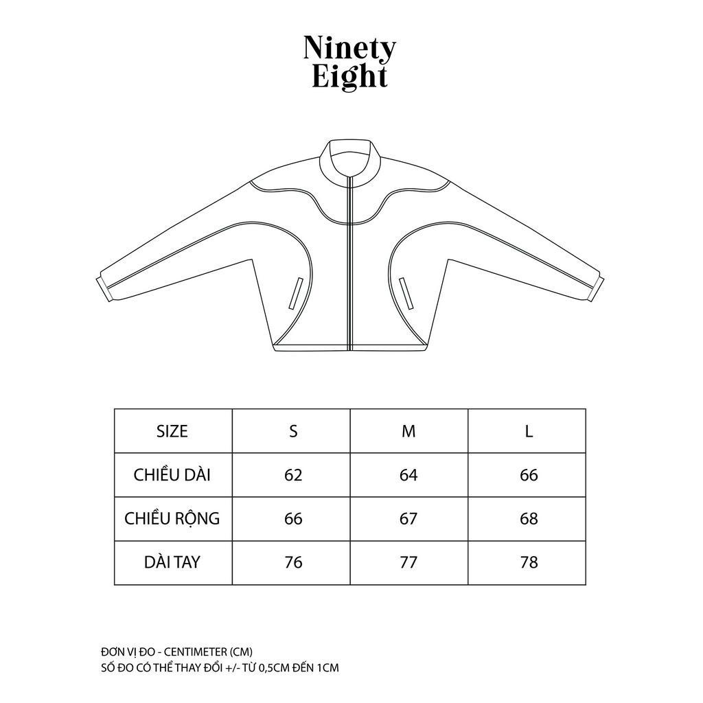 Áo khoác Dù Ninety Eight - NTE TRACK JACKET NAVY/BLACK