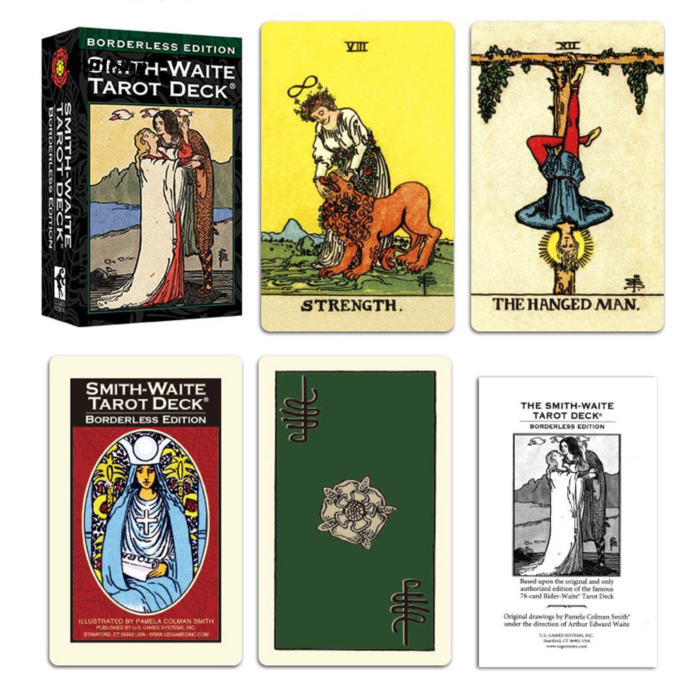 BLLP_Tarot Rider Shallow English Version Mysterious Cards Family Party Supplies Gift