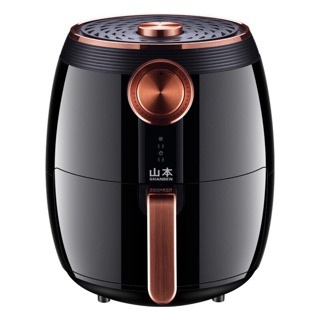 Nồi chiên không dầu điều khiển cơ shanben 7828 dung tích 4,5l công suất 1400w