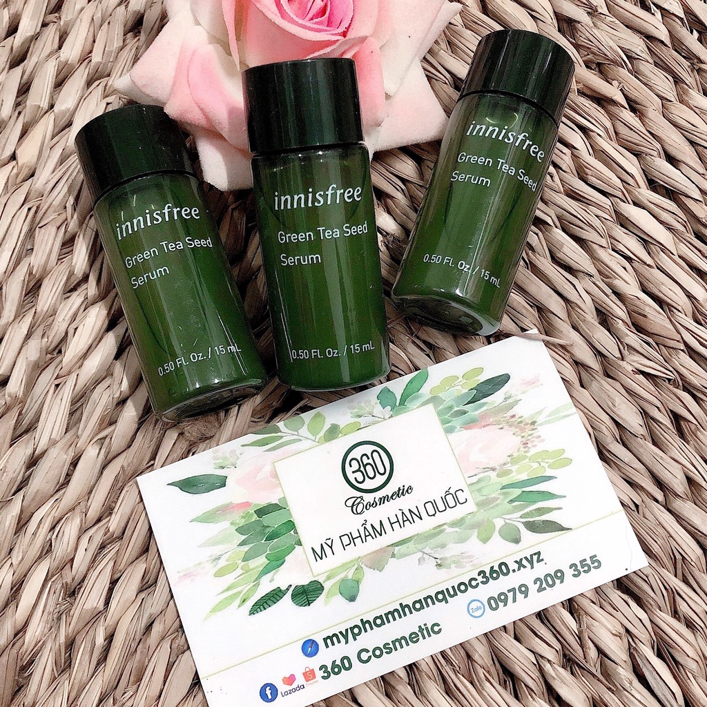 Tinh Chất Dưỡng Từ Trà Xanh Innisfree Green Tea Seed Serum 15ml
