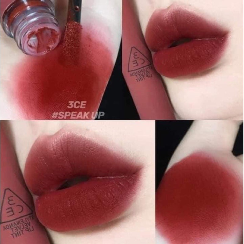 Son kem 3CE Velvet Lip Tint