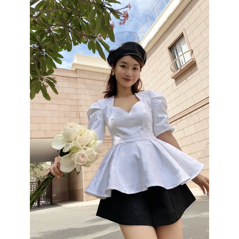 ÁO KIỂU PEPLUM - 𝑳𝒊𝒔𝒔𝒂 𝑻𝒐𝒑