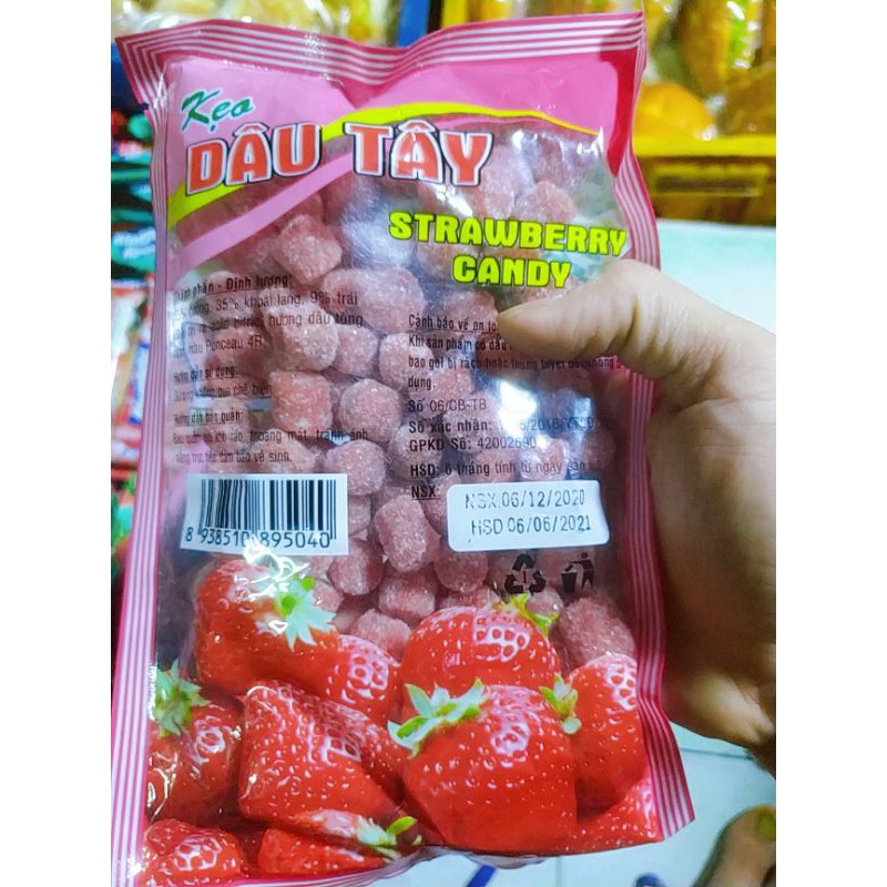 Kẹo hương Dâu Tây Sỉ - Lẻ ( Đặc sản Đà Lạt )