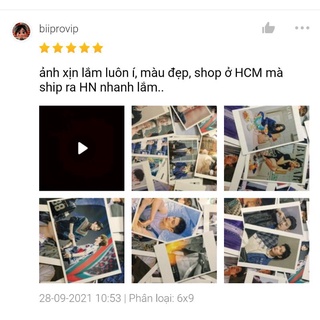IN ẢNH 6x9 THEO YÊU CẦU CHỈ 1K TẶNG ÉP PLASTIC K VIỀN