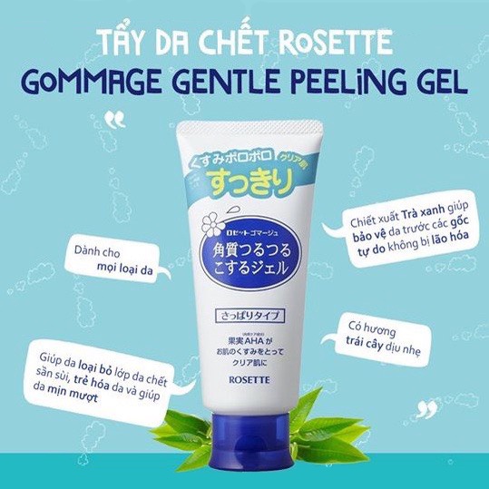Tẩy da chết Rosette Peeling Gel 120g