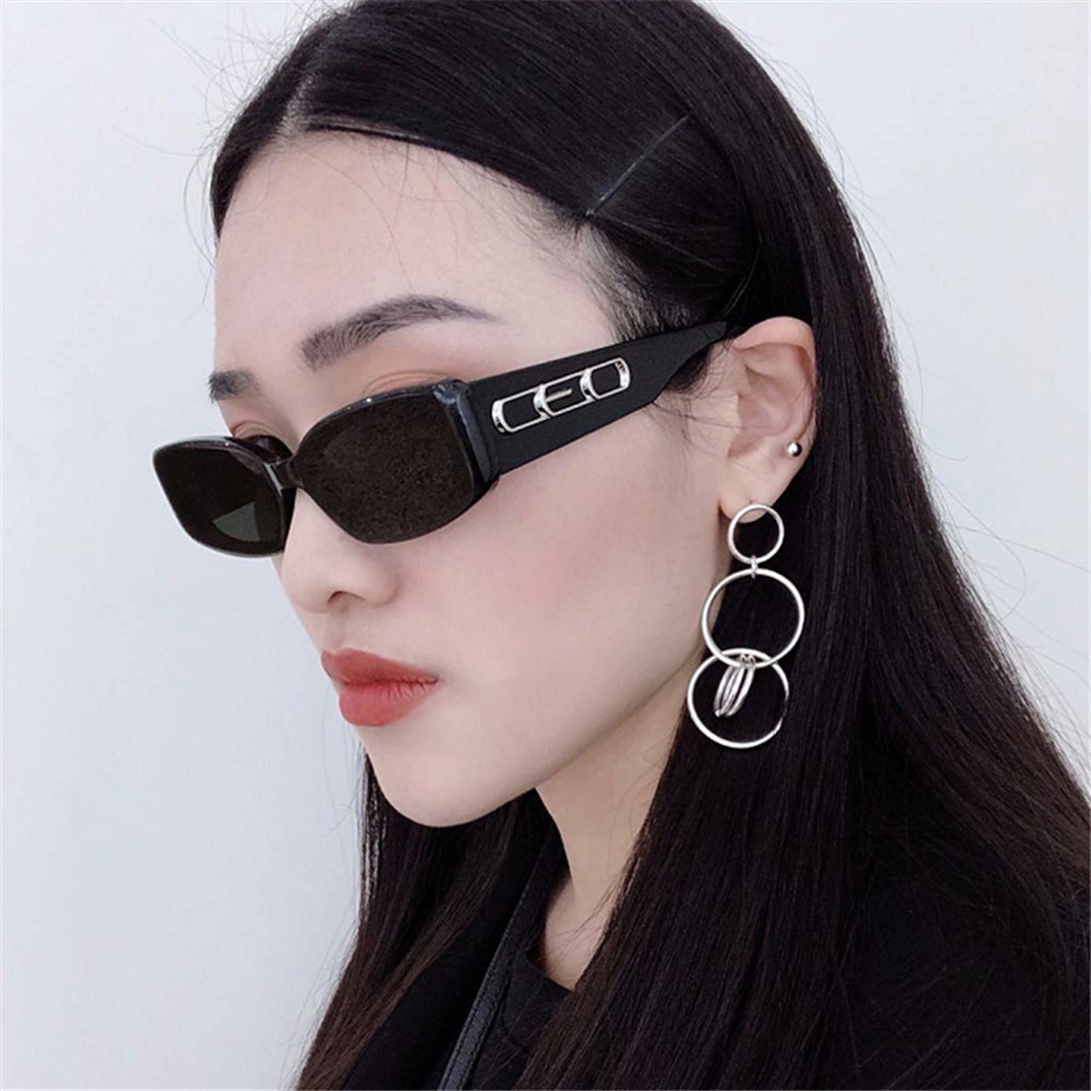 Kính Mát Gọng Vuông Phong Cách Retro Cho Cả Nam Và Nữ