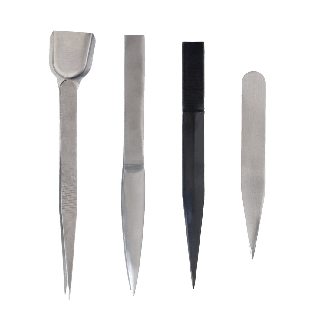 Nhíp Đầu Thẳng / Cong Bằng Thép Không Gỉ Chất Lượng Cao Dùng Làm Trang Sức