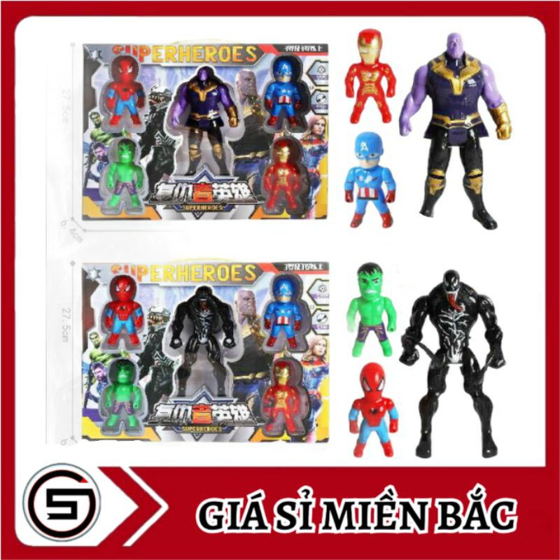 Hộp 5 nhân vất siêu anh hùng 564870