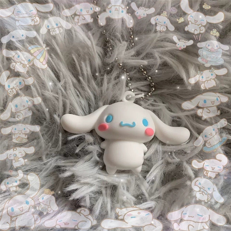Vòng cổ Mặt Hình Cinnamoroll Màu Đen Ngọt Ngào