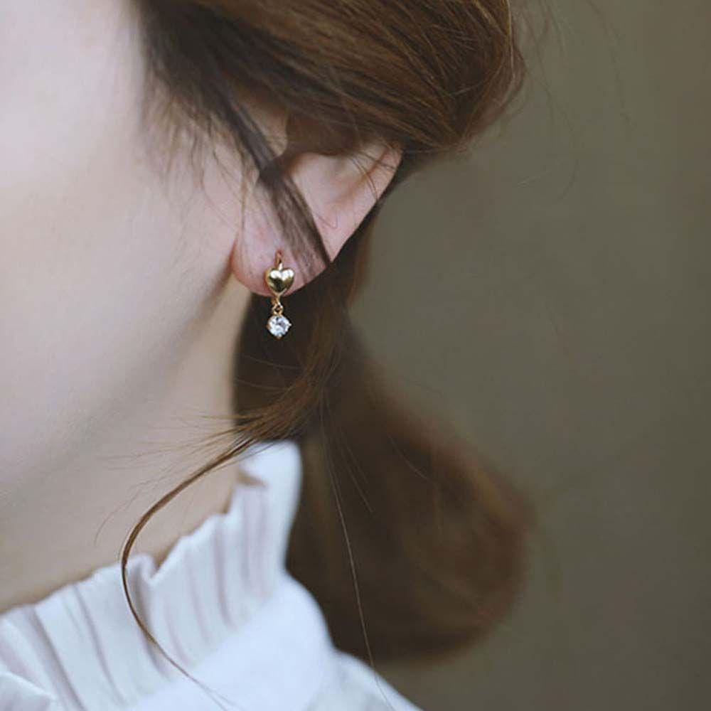 Bông Tai Dạng Vòng Tròn Thời Trang Dành Cho Nữ