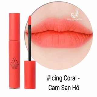 SON KEM 3CE - ICING CORAL – CAM SAN HÔ