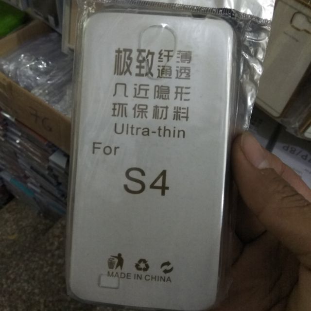 Bộ 3 ốp dẻo trong suốt galaxy s4