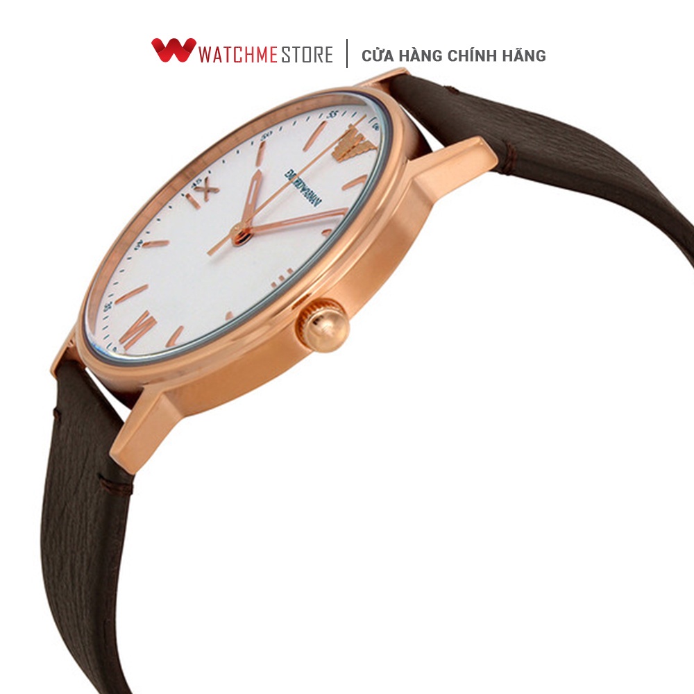 [ ĐẶC BIỆT 18-29.07 - VOUCHER 10%] - Đồng hồ Nam Emprorio Armani dây da AR11011