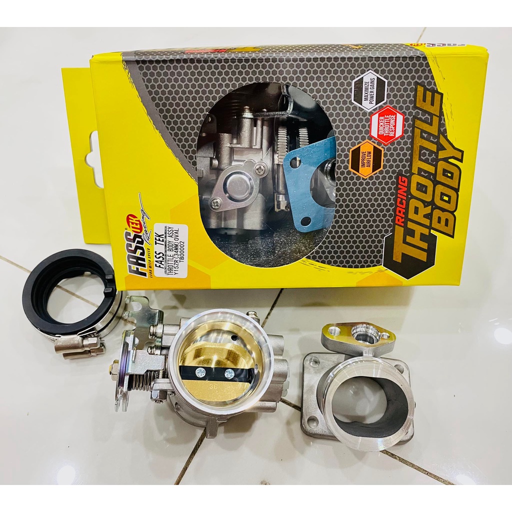 HỌNG XĂNG PHUN FI FASSTEK OVAL 34-36MM EXCITER150 CÁC ĐỜI