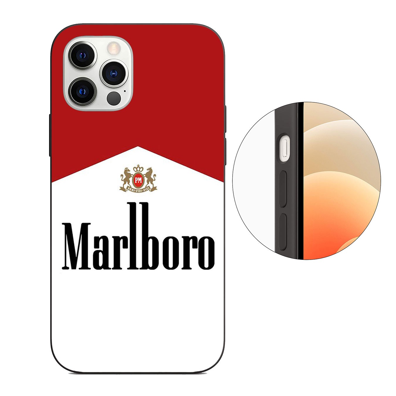 Samsung Galaxy A11 A31 A10 A20 A30 A50 A10S A20S A30S A50S A71 A51 Casing Soft Silicone Phone Case H69 marlboro red Cover