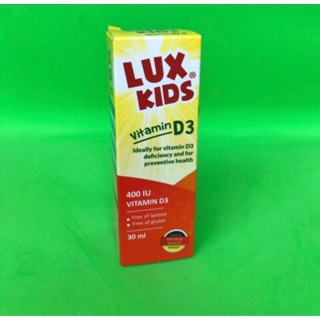 Vitamin D3 Lux kids nhỏ giọt hàng Đức chính hãng, cho bé khỏe, ngủ ngon hết mồ hôi trộm, rụng tóc vành khăn