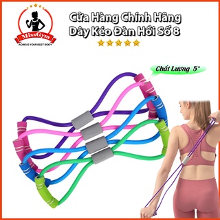 Dây Kéo Đàn Hồi Vòng Số 8 Tập Thể Lực Đa Năng, Luyện Yoga, Tập Lưng, Tập Vóc Dáng Đẹp