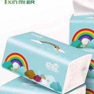 [TÁCH LẺ 1 GÓI] GIẤY ĂN CẦU VỒNG XINMER GÓI 300 TỜ LOẠI TO [1 GÓI LẺ ĐẶC BIỆT ]