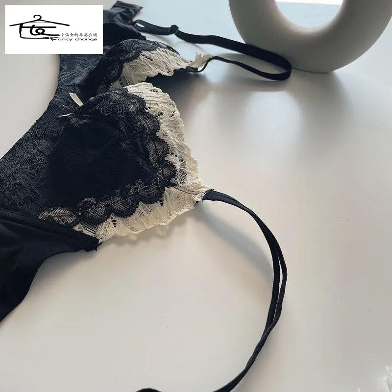 Áo Ngực Ren Mỏng Không Đường May Có Thể Điều Chỉnh Quyến Rũ Phong Cách Nhật Bản