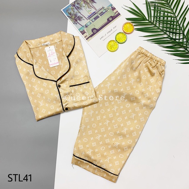 Bộ lụa satin lửng hình | BigBuy360 - bigbuy360.vn