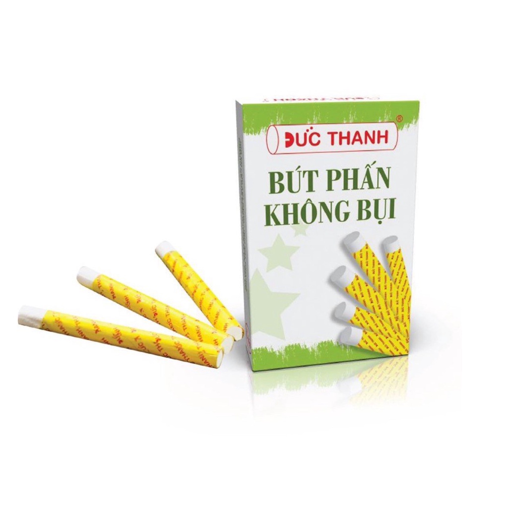 Phấn không bụi Đức Thanh, hộp 12 viên cao cấp - ĐỨC HUY STORE