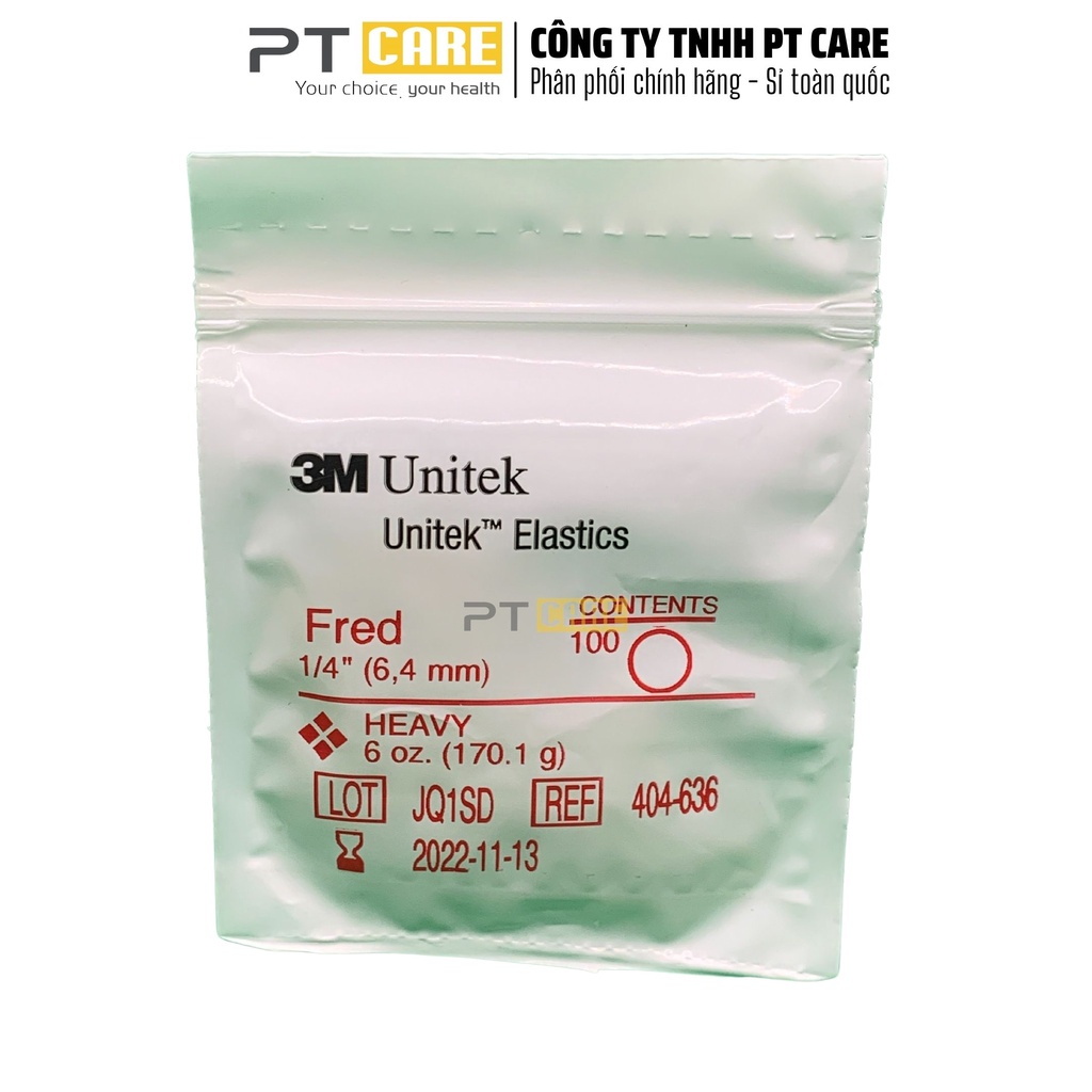 PT CARE | Thun Kéo Niềng Răng, Chun Liên Hàm Chỉnh Nha 3M Unitek Elastics 3.5oz 4oz 6oz