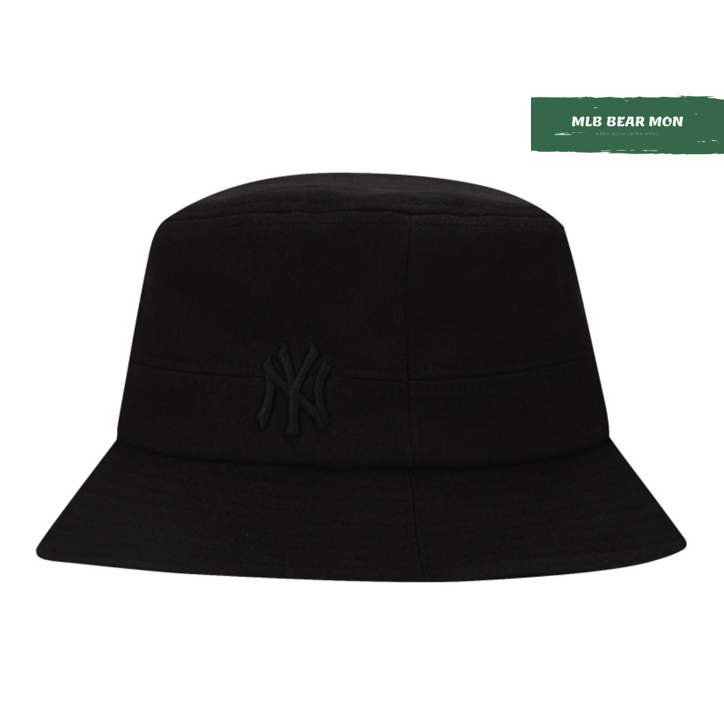 Mũ MLB Small Shadow Bucket Hat New York Yankees 32Cphe111-50L Màu Đen