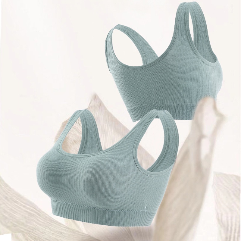 Áo lót nữ Ecmln hở lưng không đường may có mút ngực năng động gợi cảm thời trang