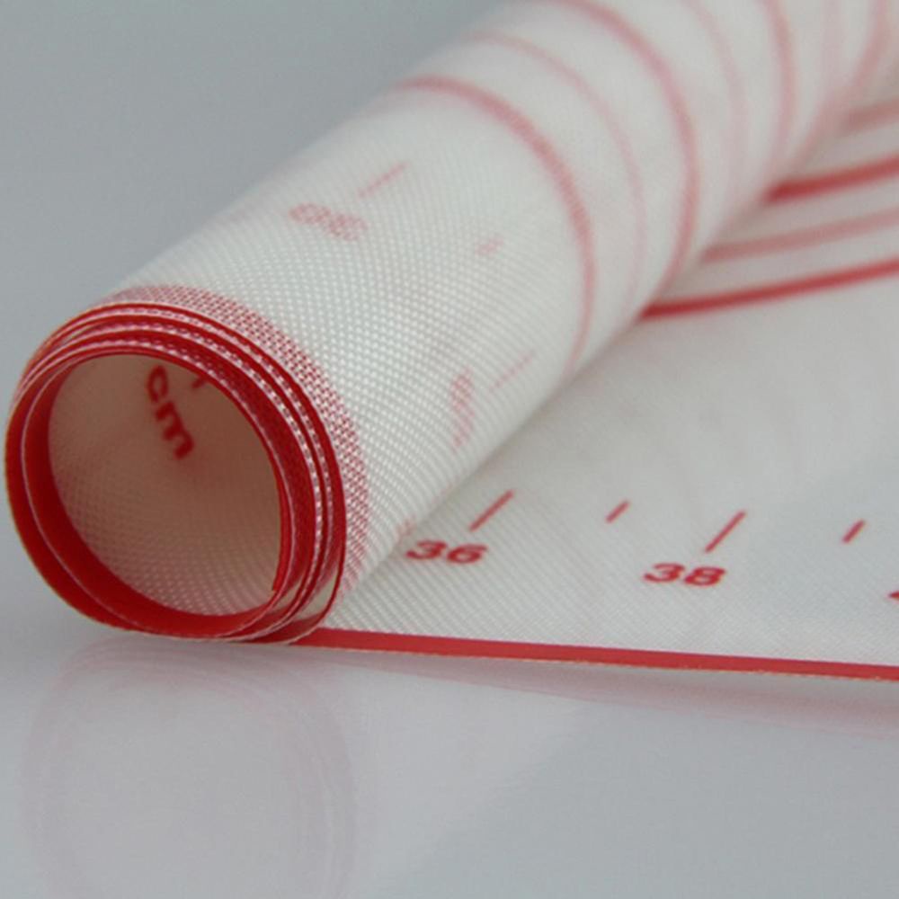 Thảm Silicone Nhào Bột Làm Bánh Không Dính Nhiều Màu Sắc