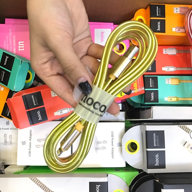Dây cáp sạc iphone hoco 2m