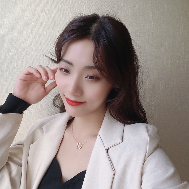 Vòng cổ Ngọc Trai Phong Cách Hàn Quốc