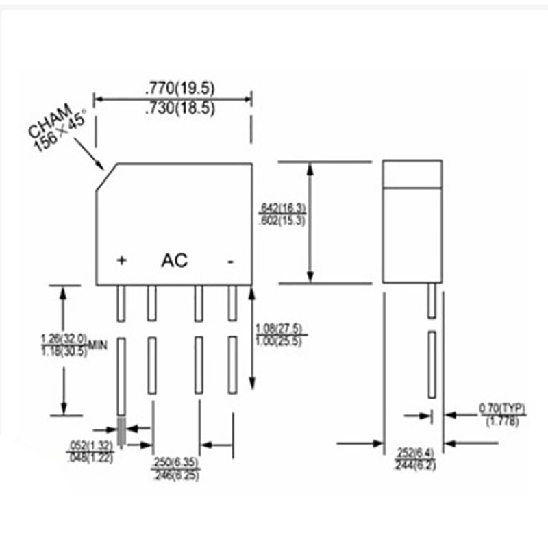 Cầu Diode 2A 8A 25A 50A