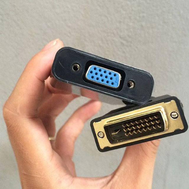 Dây Chuyển Đổi - Cáp Chuyển Dvi 24+1 Sang VGA Có Chipset HA13