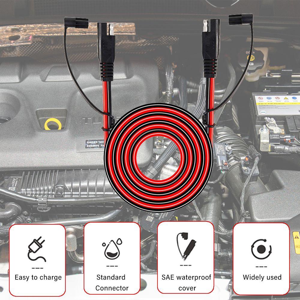 Dây Cáp Sạc Pin Mở Rộng Bảo Vệ Xe Hơi Dễ Sử Dụng SAE