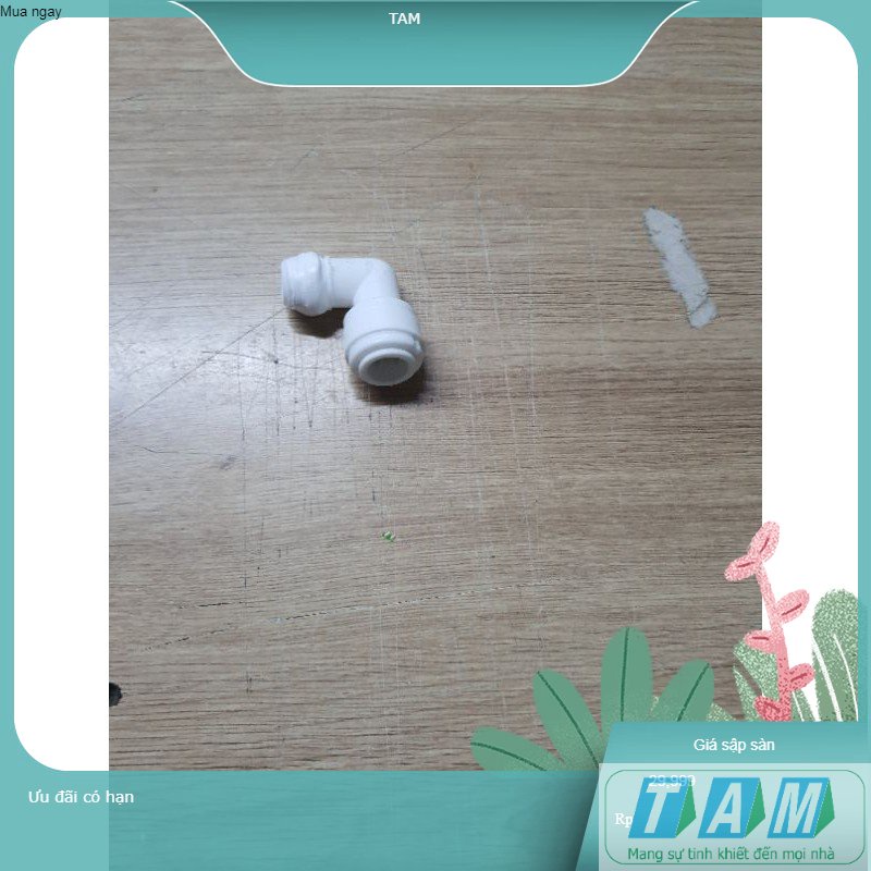 Cút đấu nhanh ren 13 dây 10 thường dùng cho máy lọc nước