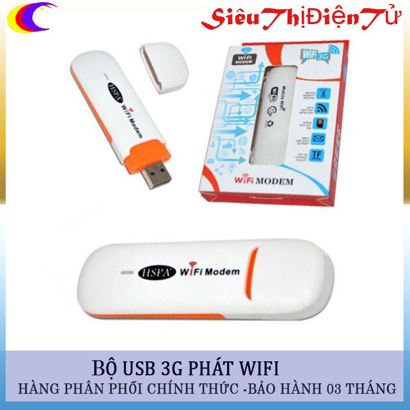 Bộ usb 3G phát wifi