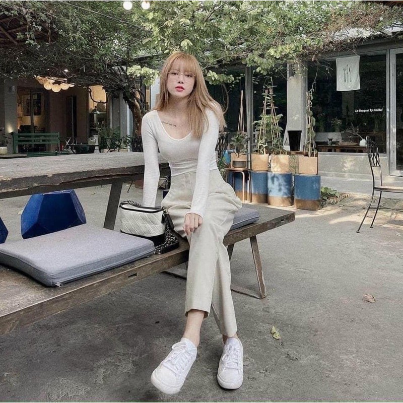 [Mã FAMAYWA giảm 10K đơn 50K] Quần Baggy Thiều Bảo Trâm | BigBuy360 - bigbuy360.vn