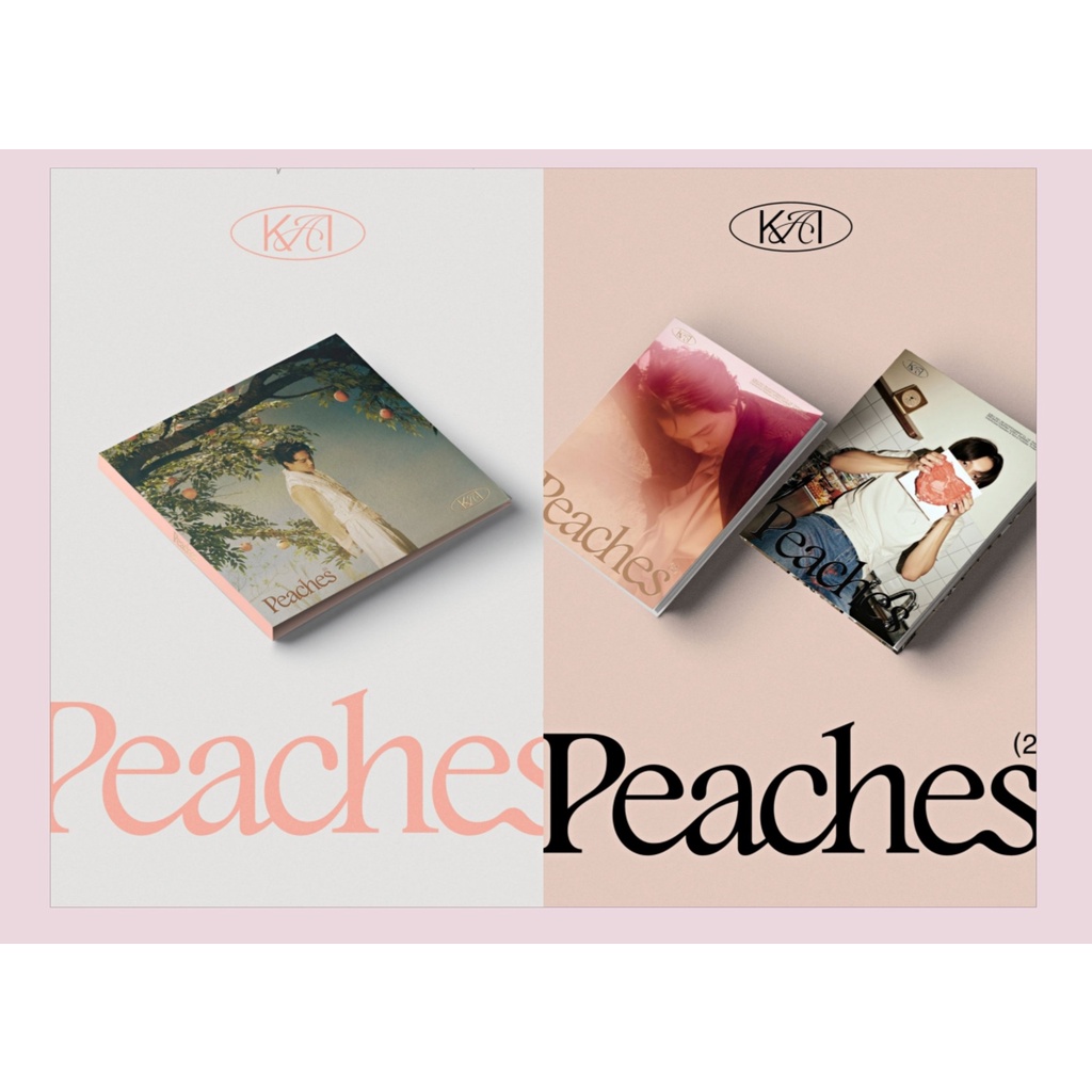 Album KAI  - PEACHES kèm poster tranh khổ lớn