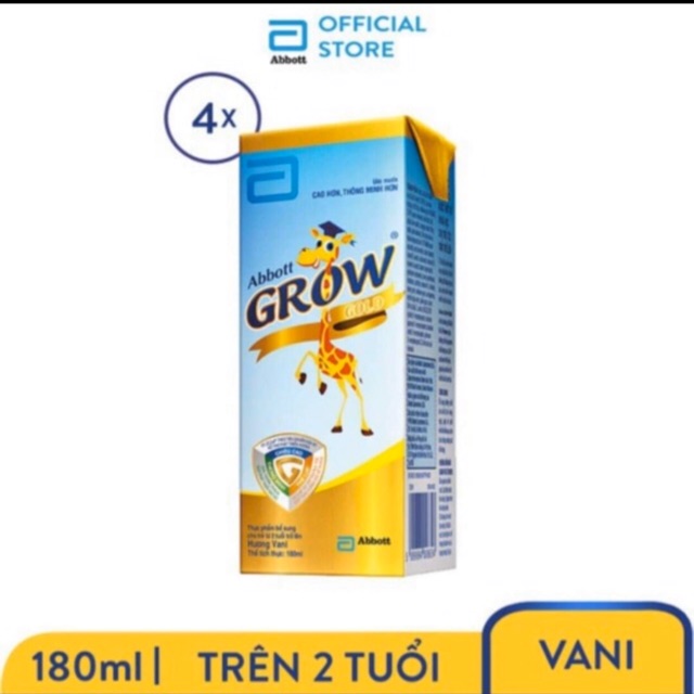Thùng sữa Abbott Grow 180ml