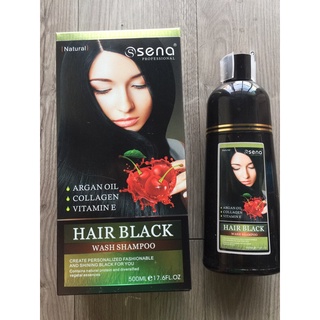 Gội đen phủ bạc thiên nhiên Sena 500ml
