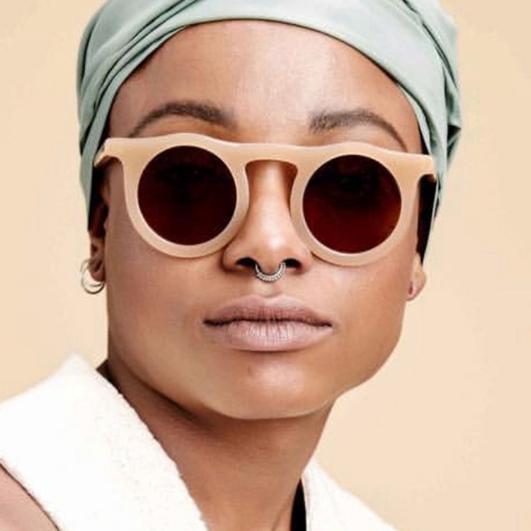 Kính Mát Gọng Tròn Phong Cách Retro