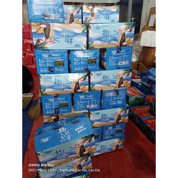Sỉ 1 thùng 5kg Hạt Hướng Dương Vị Táo Đỏ, Caramel,Óc Chó, Vị Dừa
