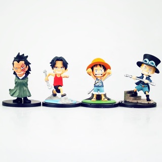 Bộ 4 figure Dragon – Ace- Luffy – Sabo