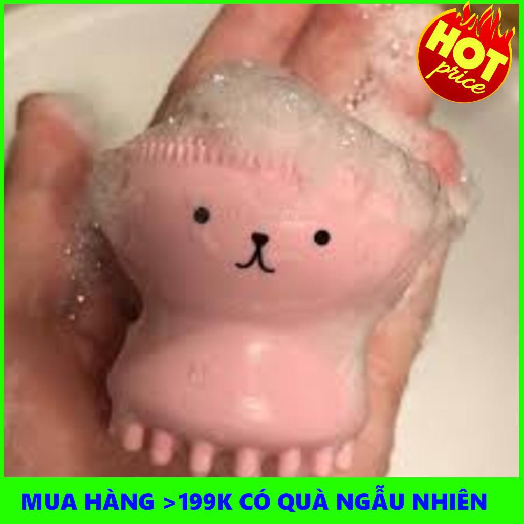 Bạch tuộc rửa mặt kiểu Hàn Quốc/ Dụng cụ massage mini hình bạch tuộc | TẠI HÀ NỘI